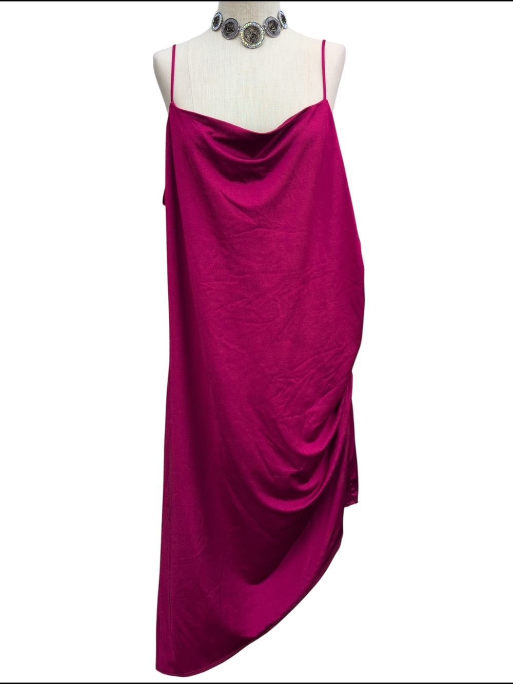Nwt Jump Apparel Dress Hi-Low Spaghetti Straps Casual Formal Travel Wedding 2X